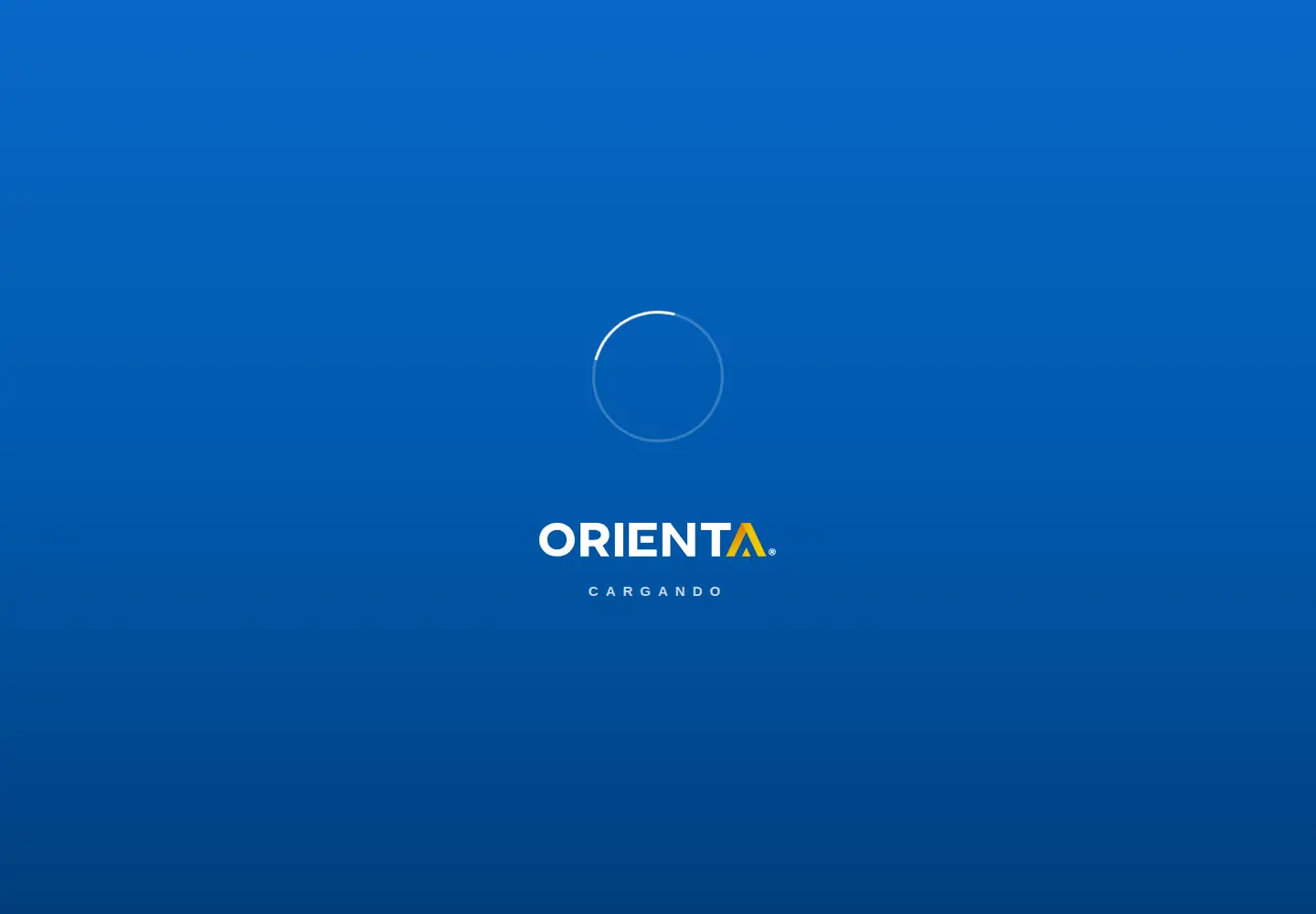 Screenshot of orienta.soy