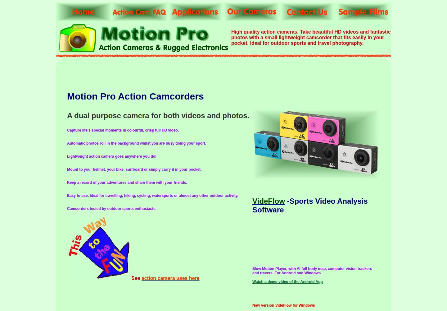Screenshot of motion-pro.co.uk