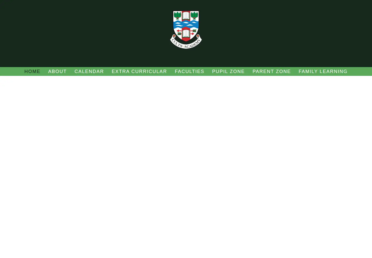 Screenshot of cults-academy.aberdeen.sch.uk