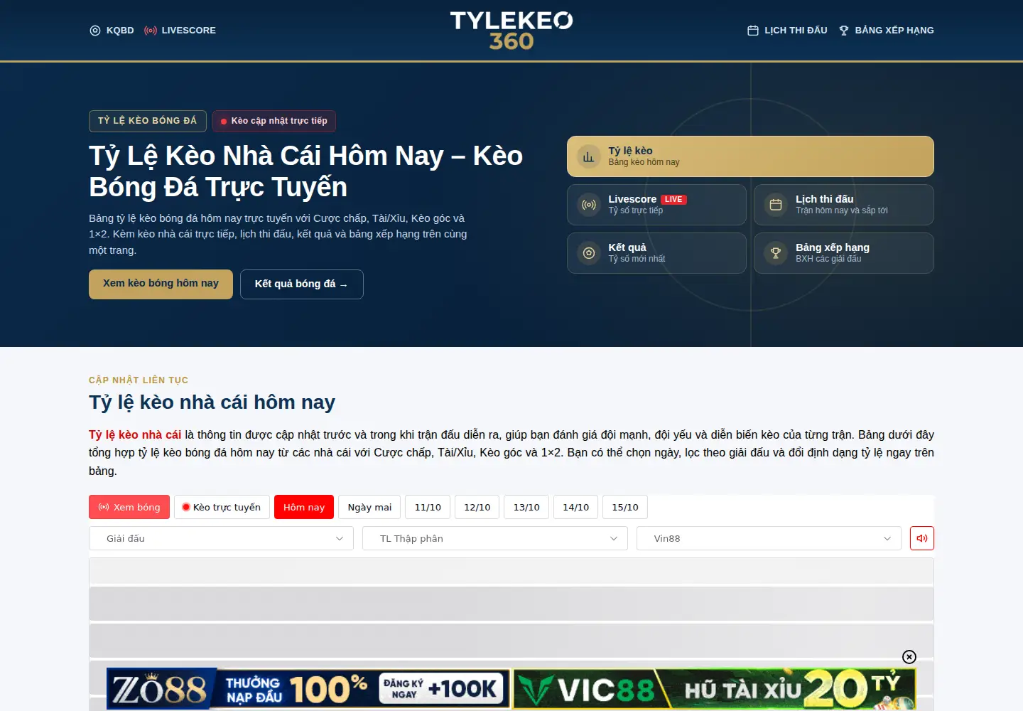 Screenshot of tylekeo360.win