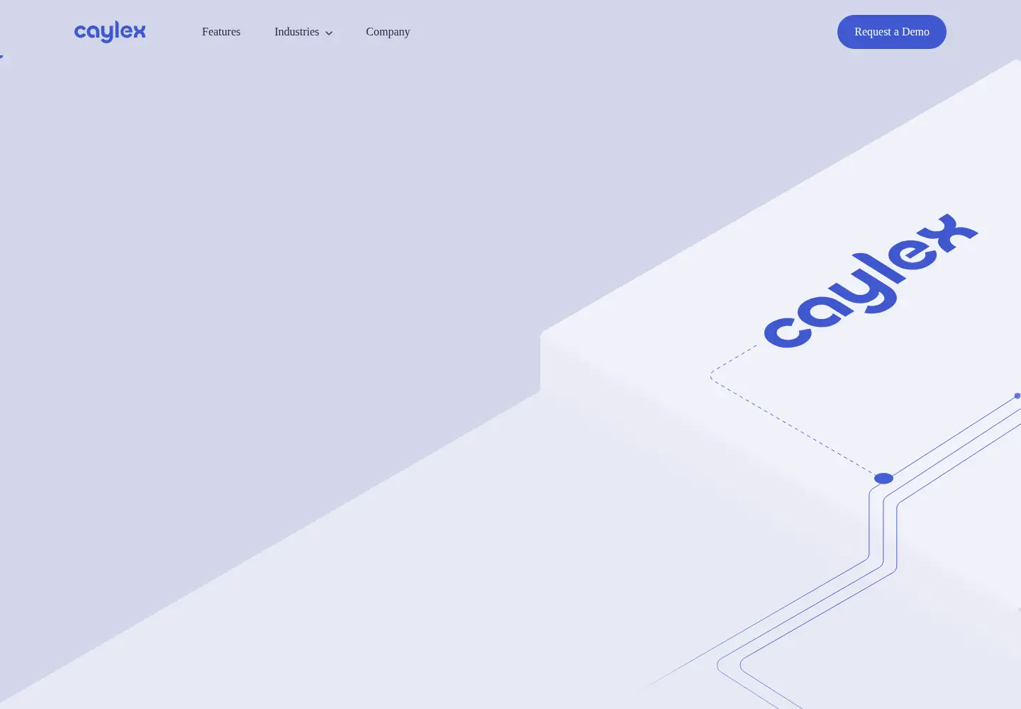 Screenshot of caylex.ai