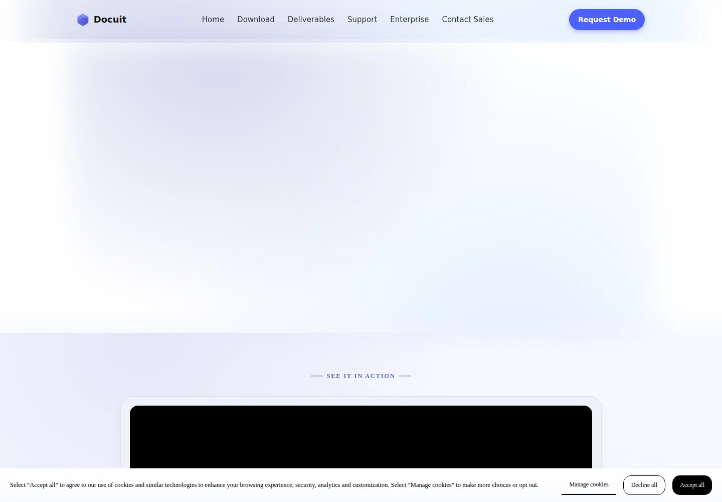Screenshot of docuit.ai