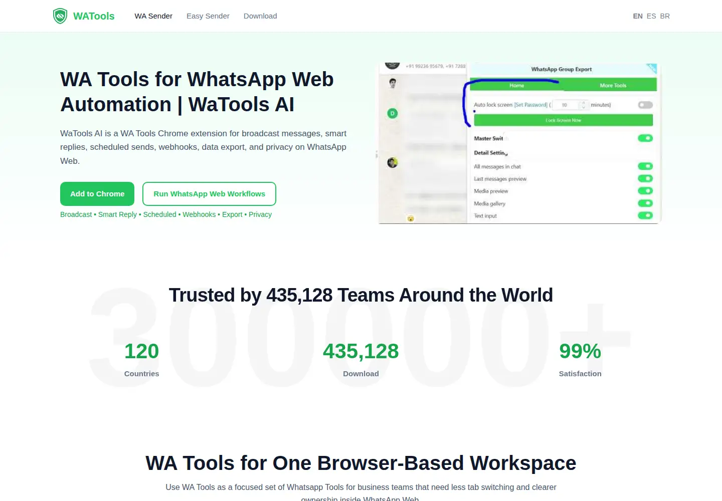 Screenshot of watools.ai
