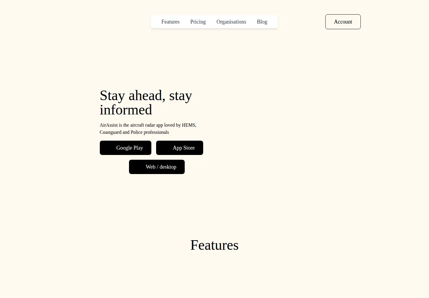 Screenshot of airassist.app