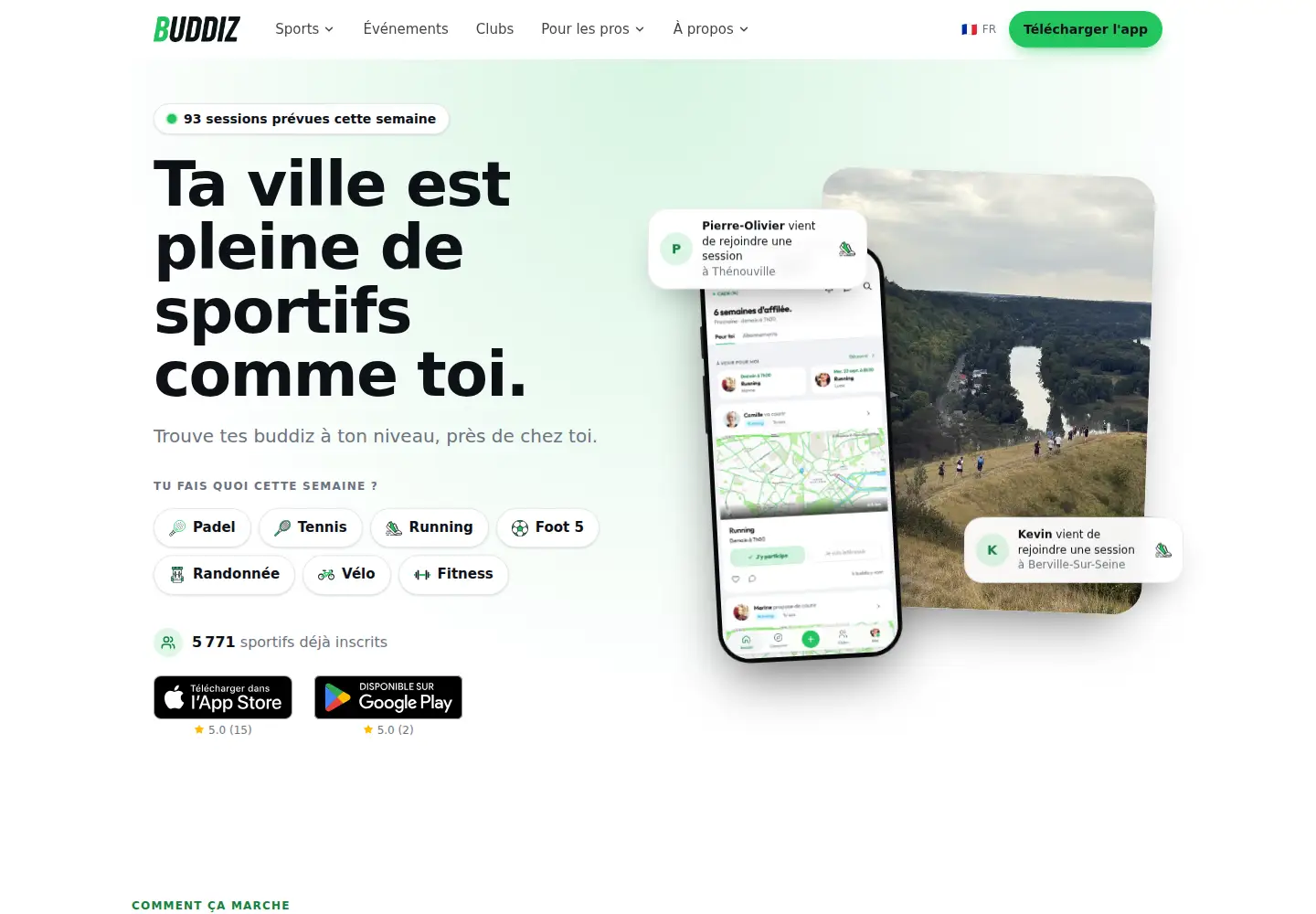Screenshot of buddiz.app