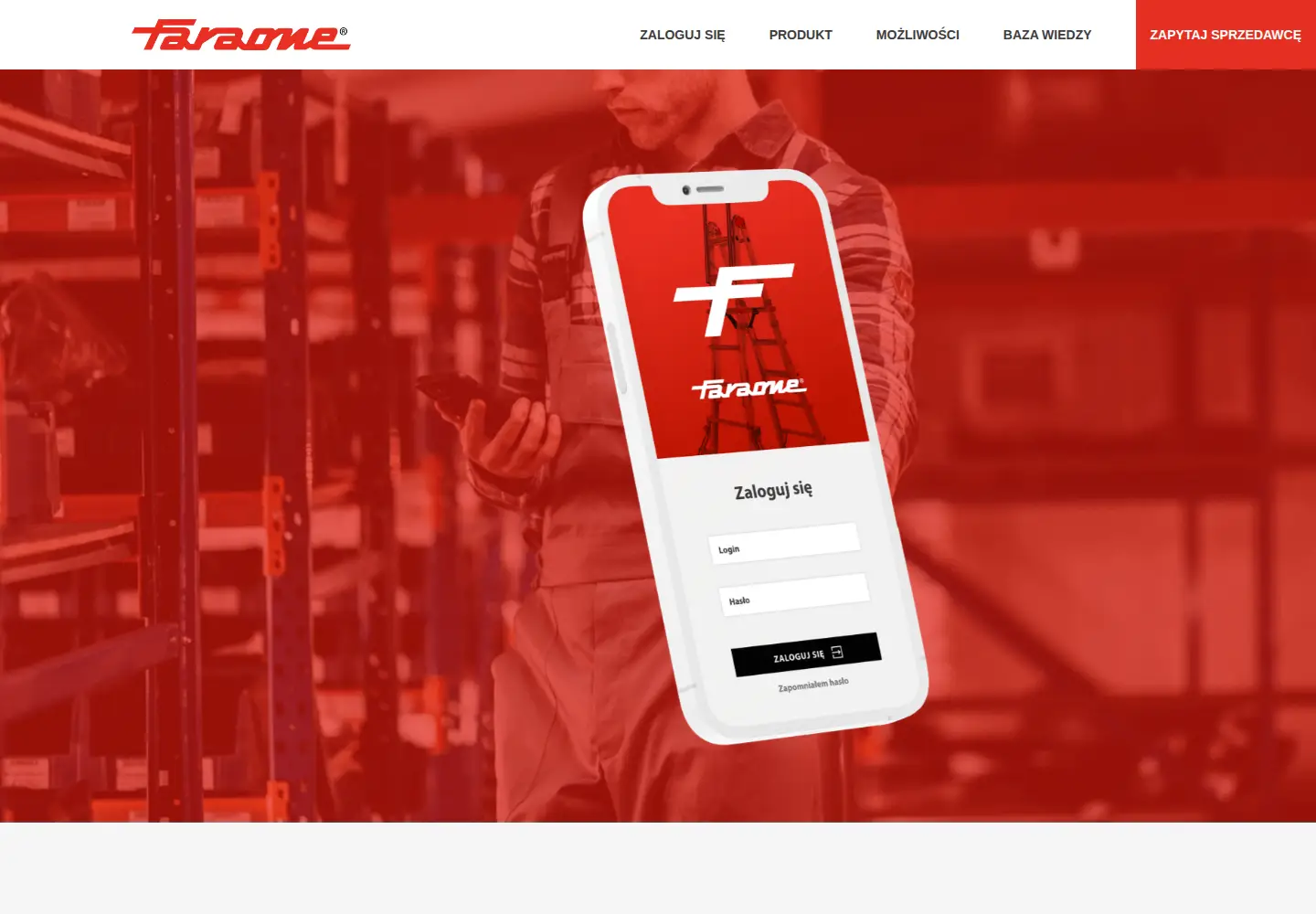 Captured homepage of faraone.app in the current scan