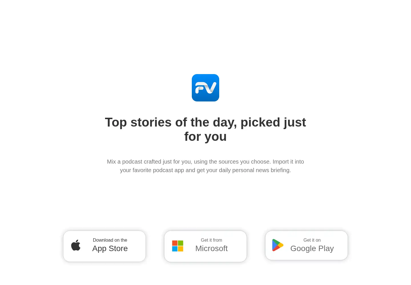 Screenshot of feedviewer.app