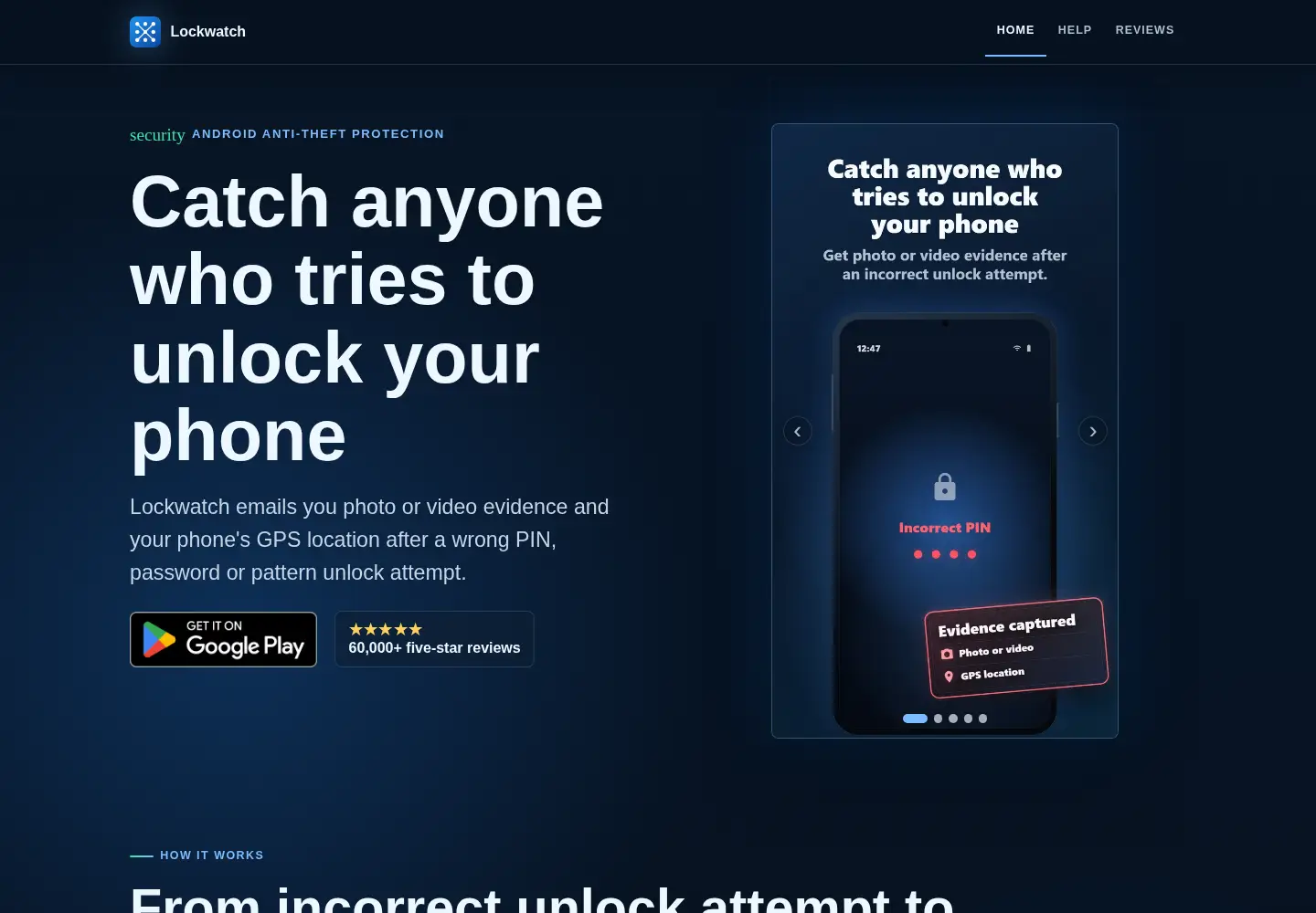 Screenshot of lockwatch.app