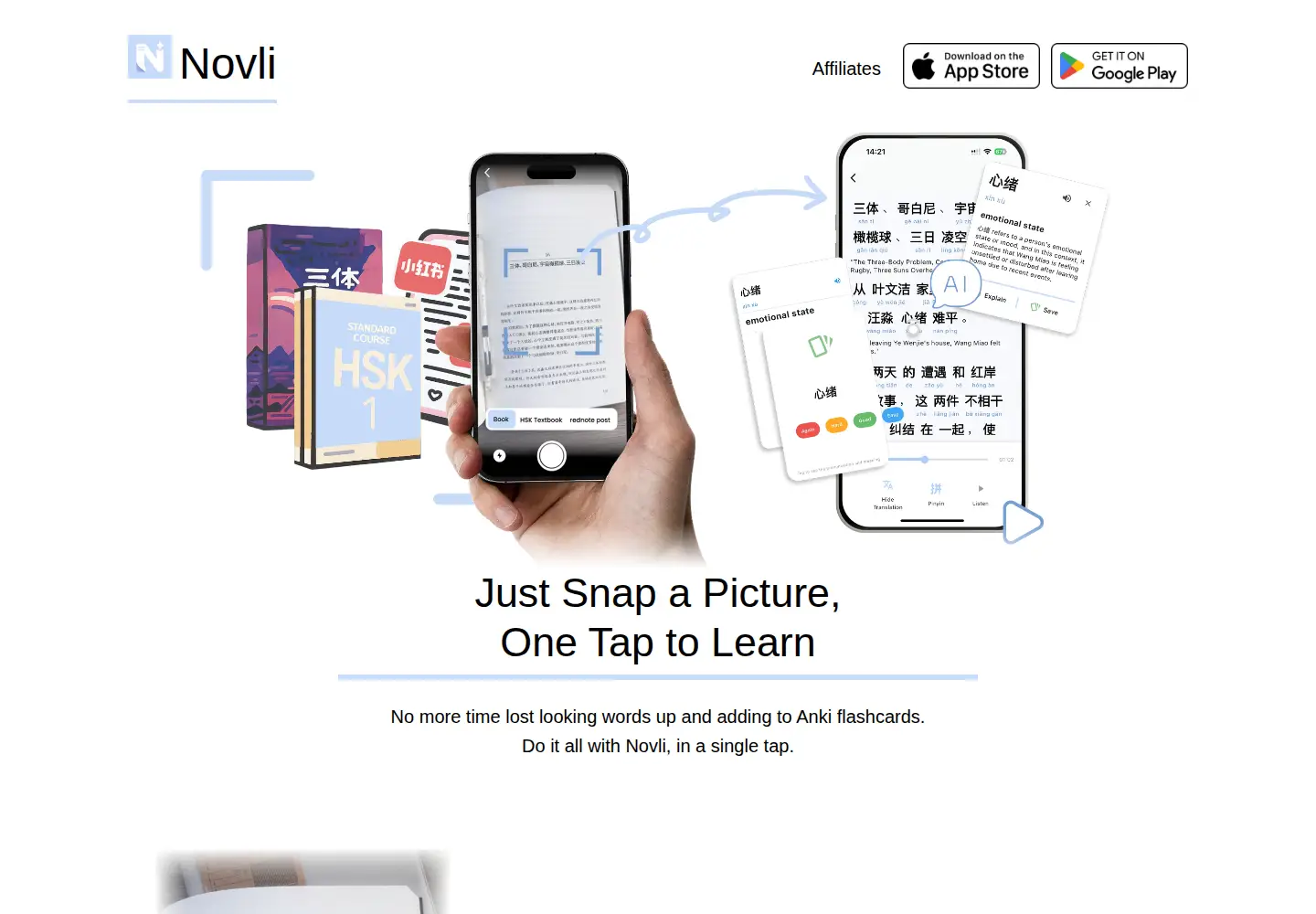 Screenshot of novli.app