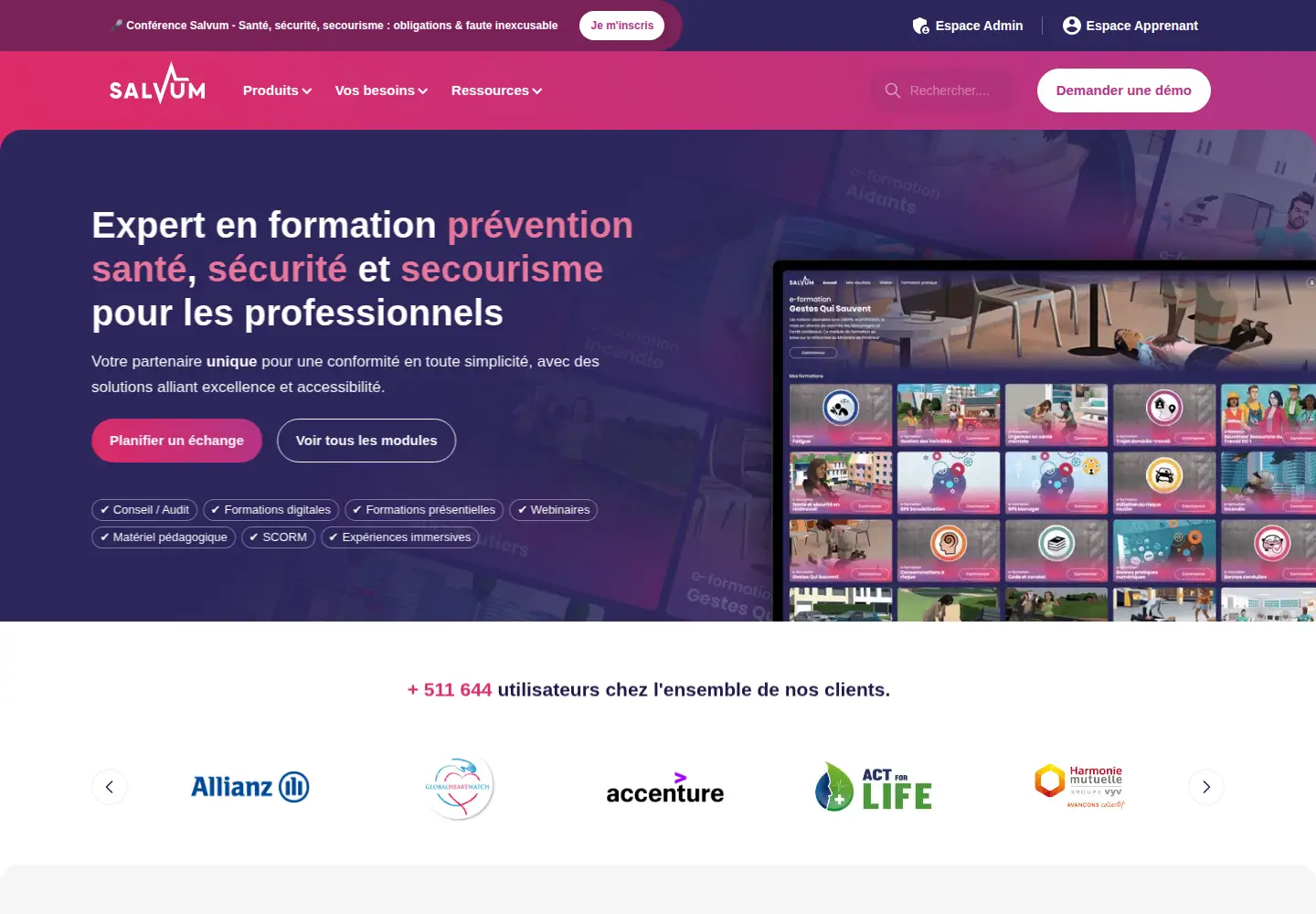 Screenshot of salvum.app