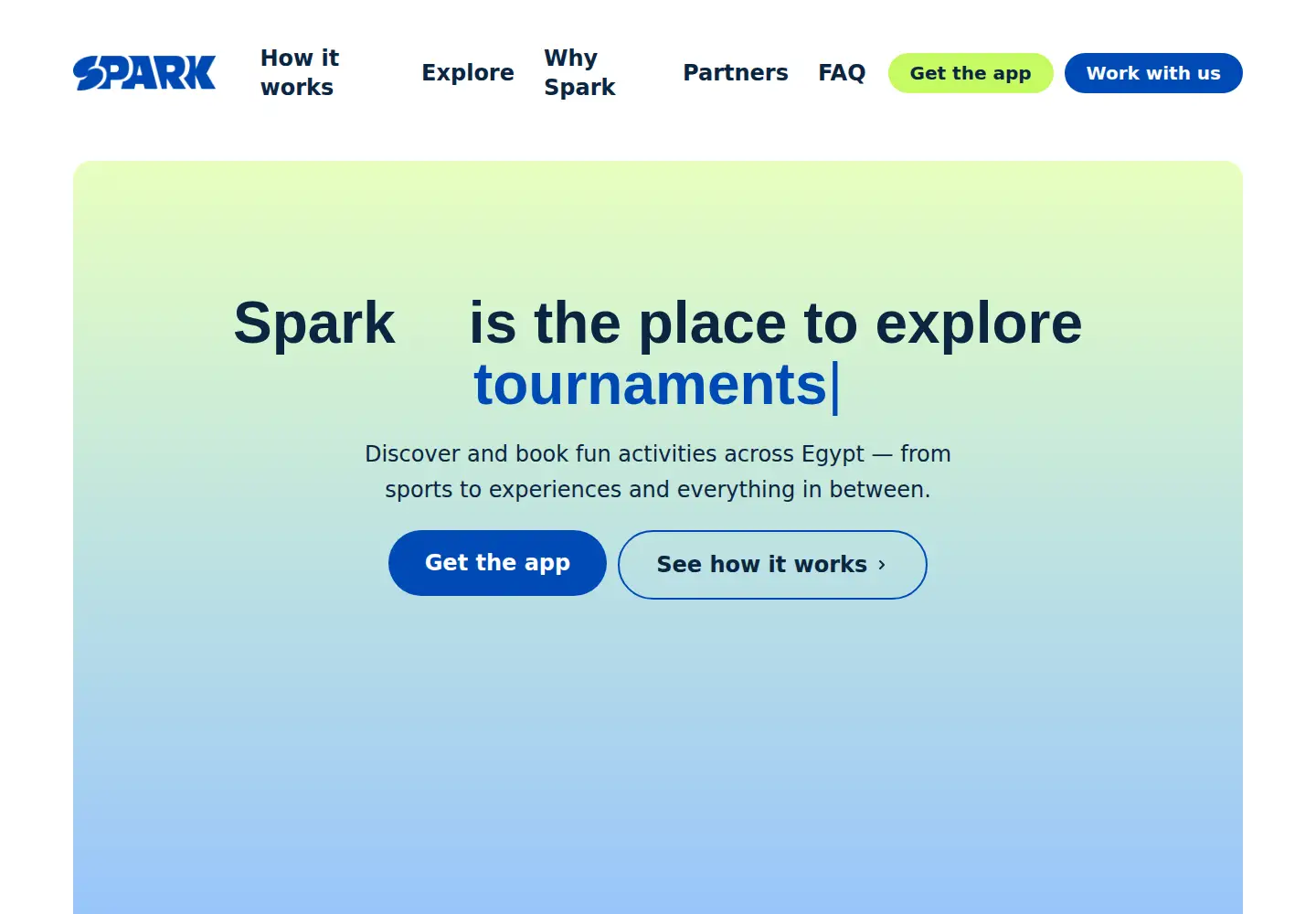 Screenshot of sparkplatform.app