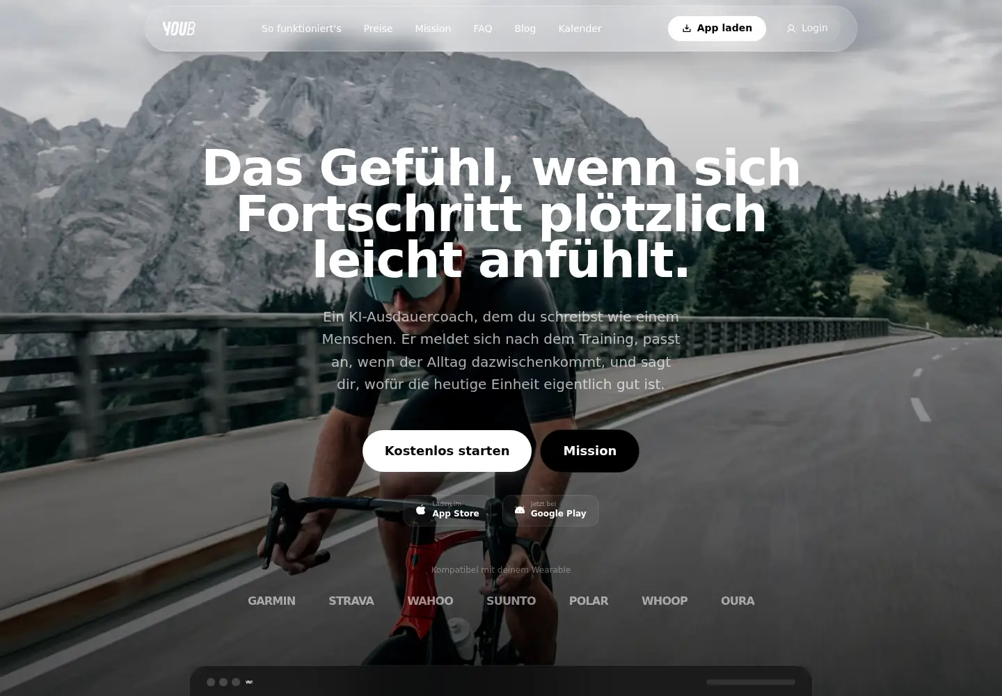 Screenshot of youb.app