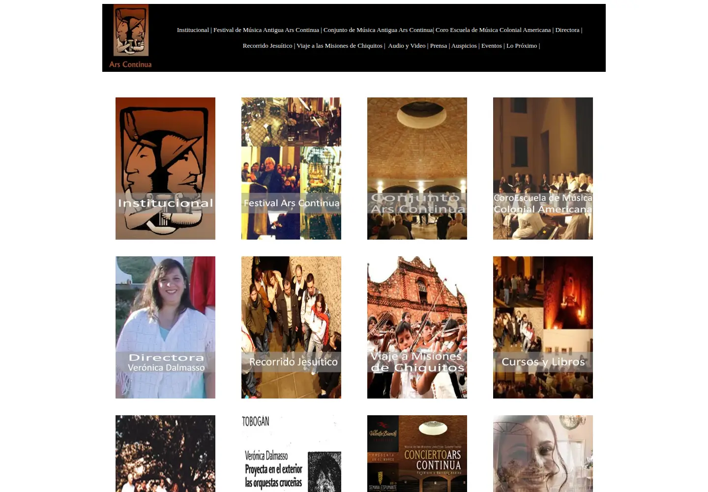 Screenshot of arscontinua.com.ar