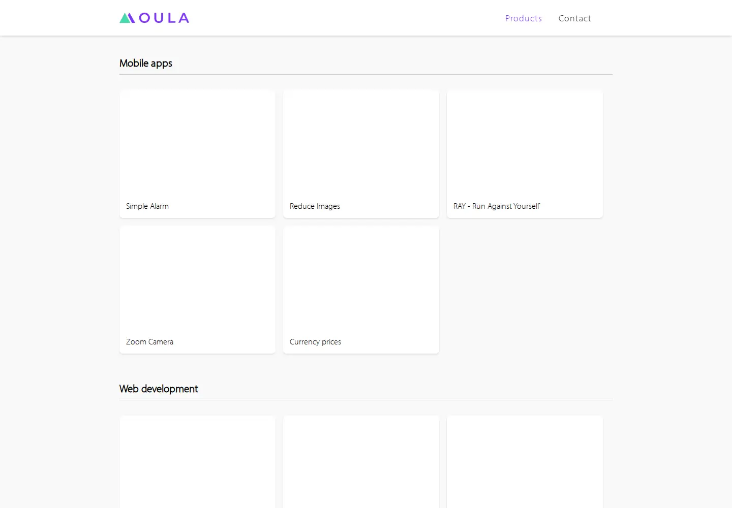 Screenshot of moula.com.ar