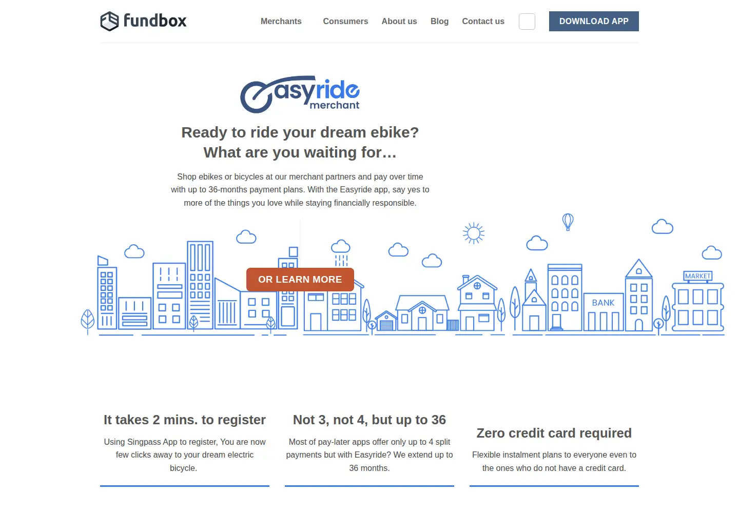 Screenshot of fundbox.asia