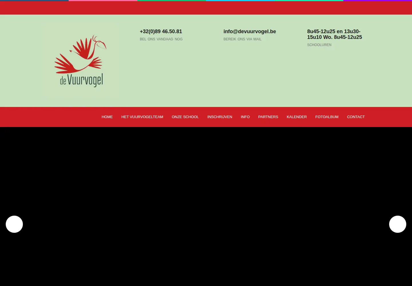 Screenshot of devuurvogel.be