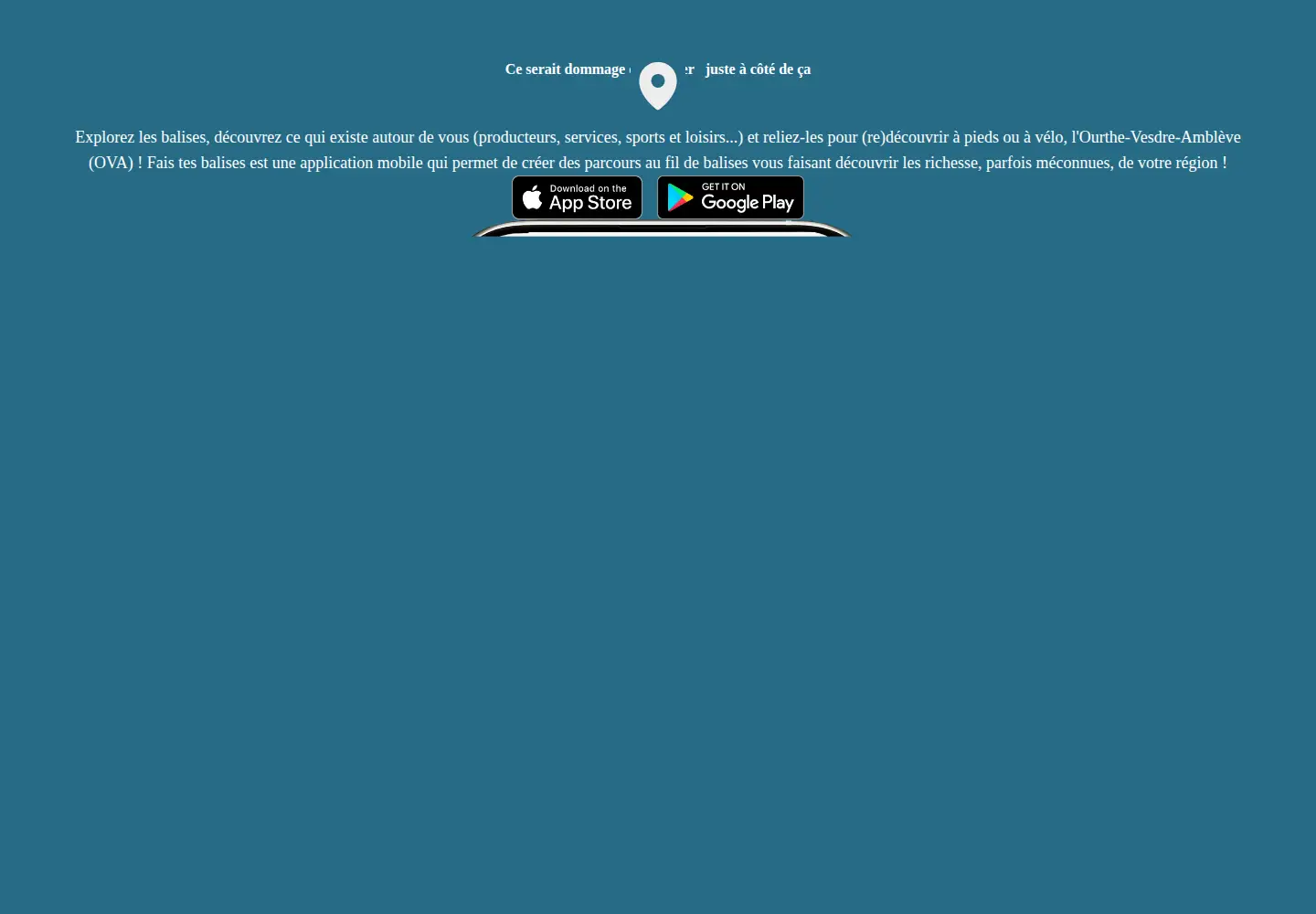 Screenshot of fais-tes-balises.be