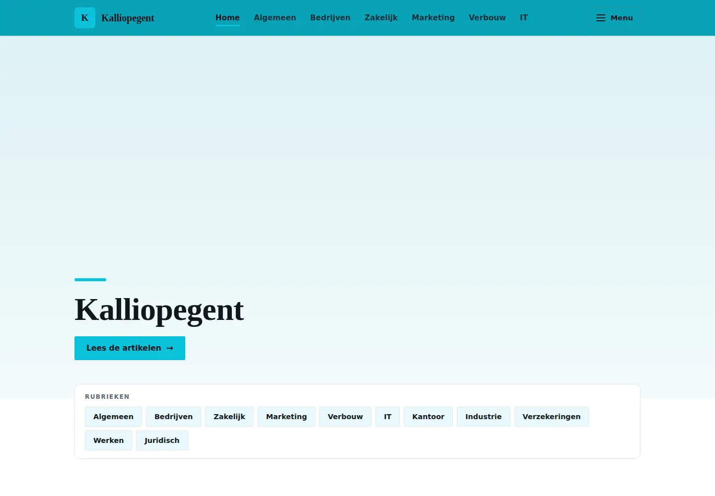 Screenshot of kalliopegent.be