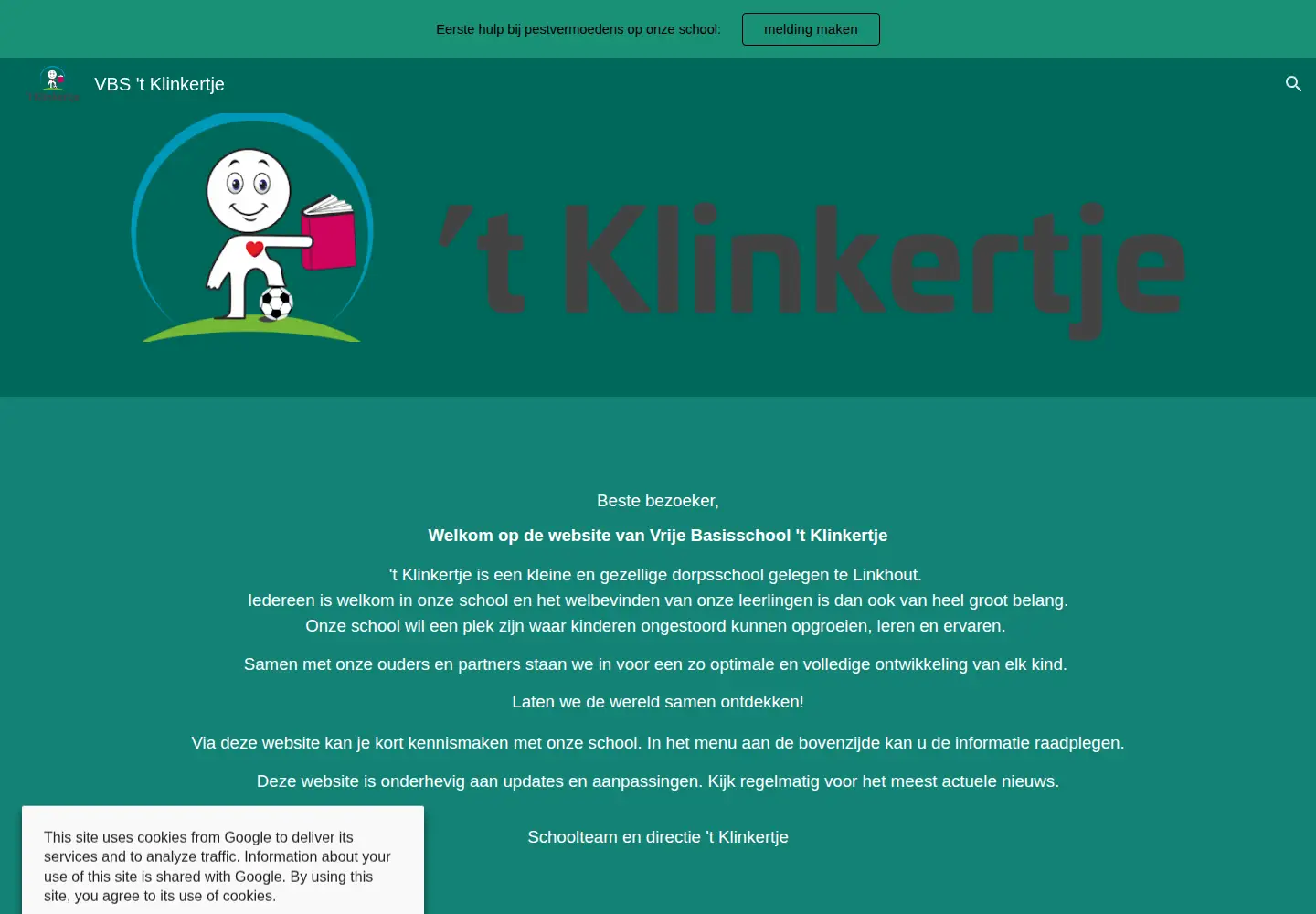 Screenshot of klinkertje.be