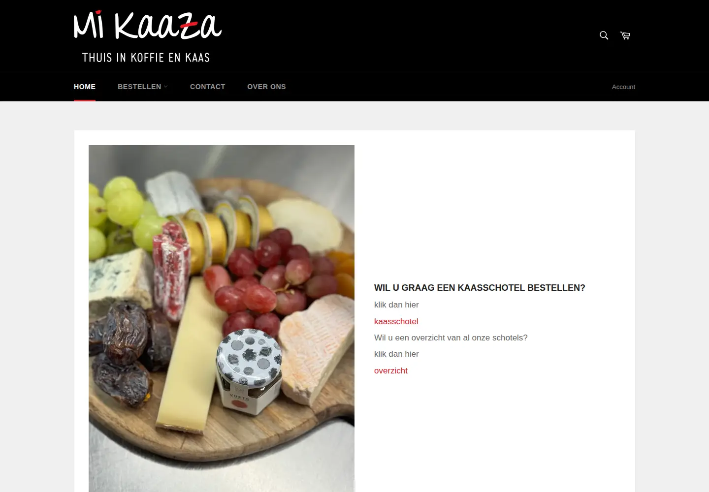 Screenshot of mikaaza.be