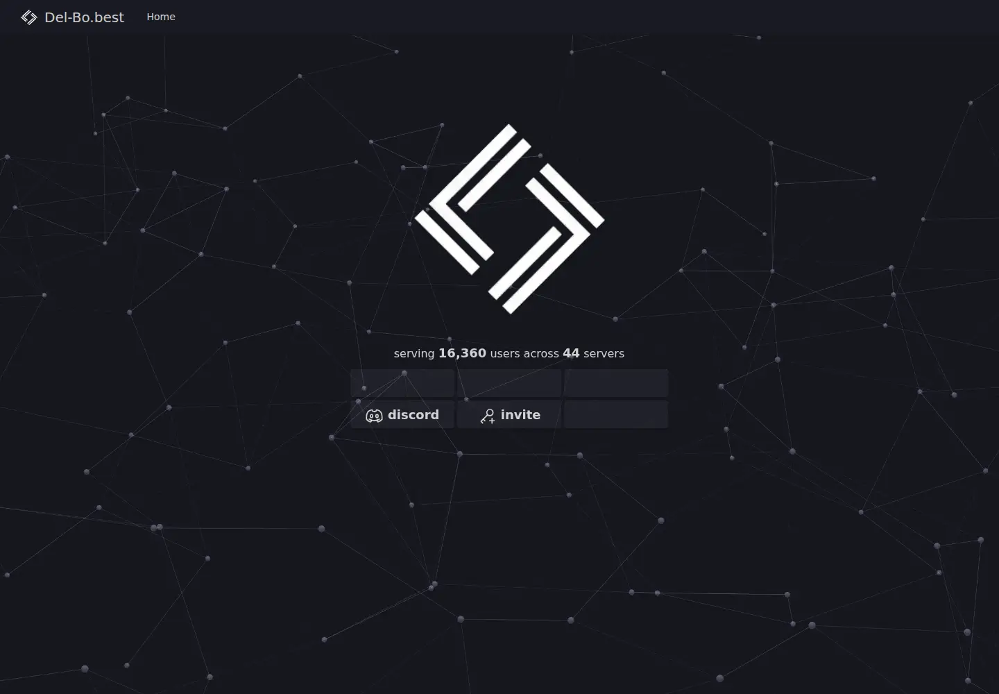 Captured homepage of del-bo.best in the current scan