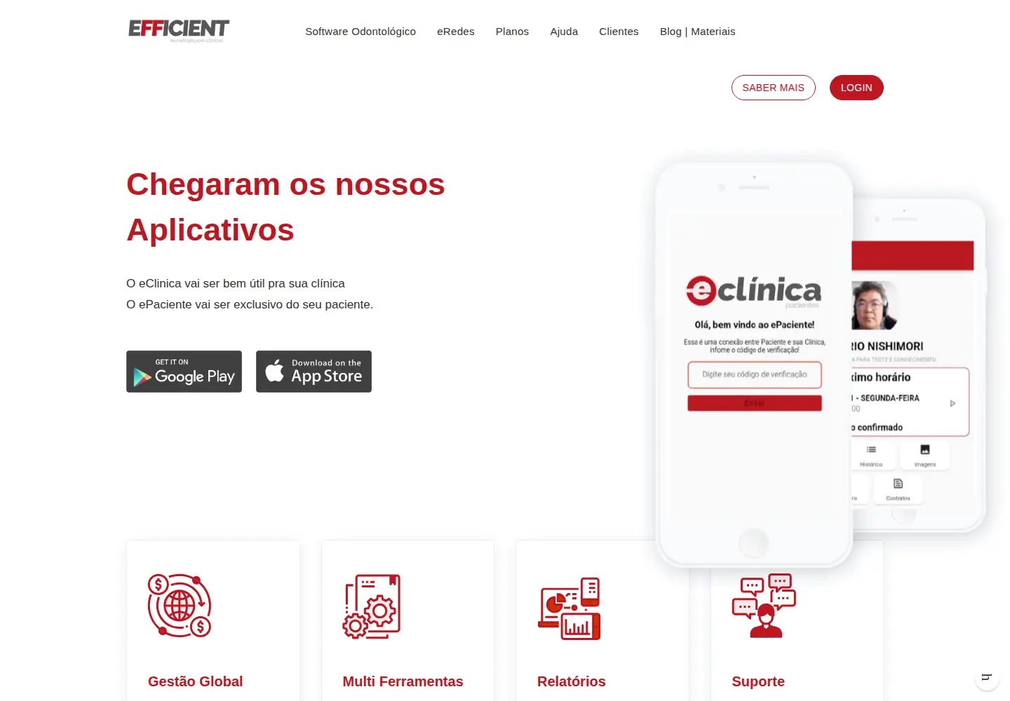 Screenshot of efficient.app.br