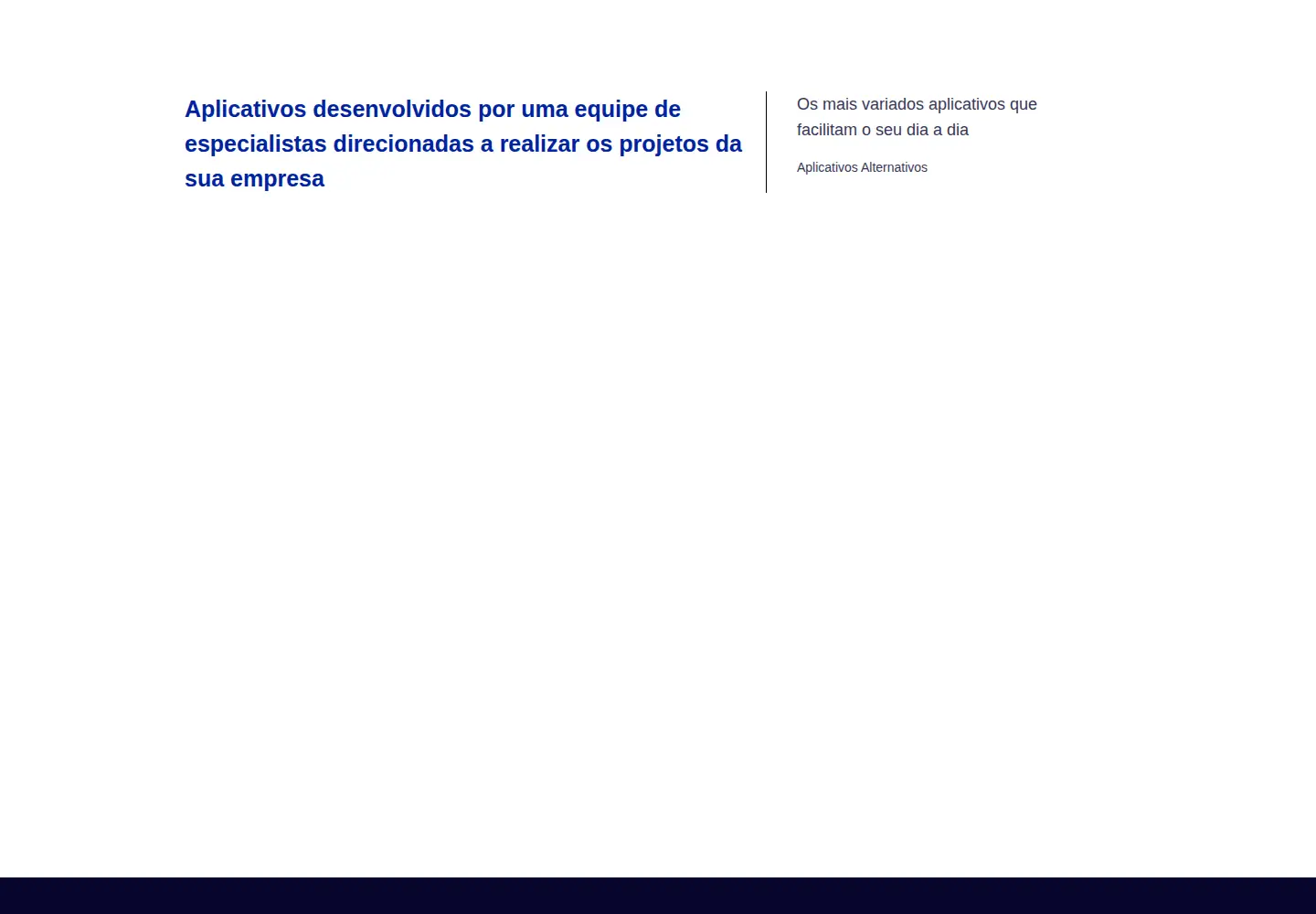 Screenshot of aplicativosalternativos.com.br