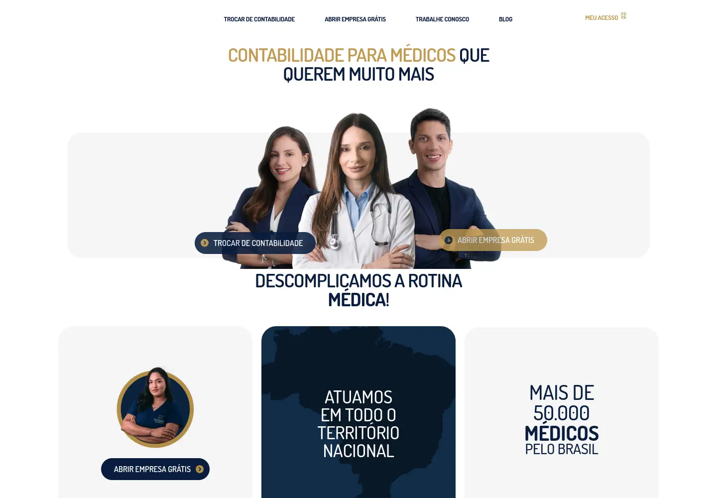 Captured homepage of fordoctor.com.br in the current scan