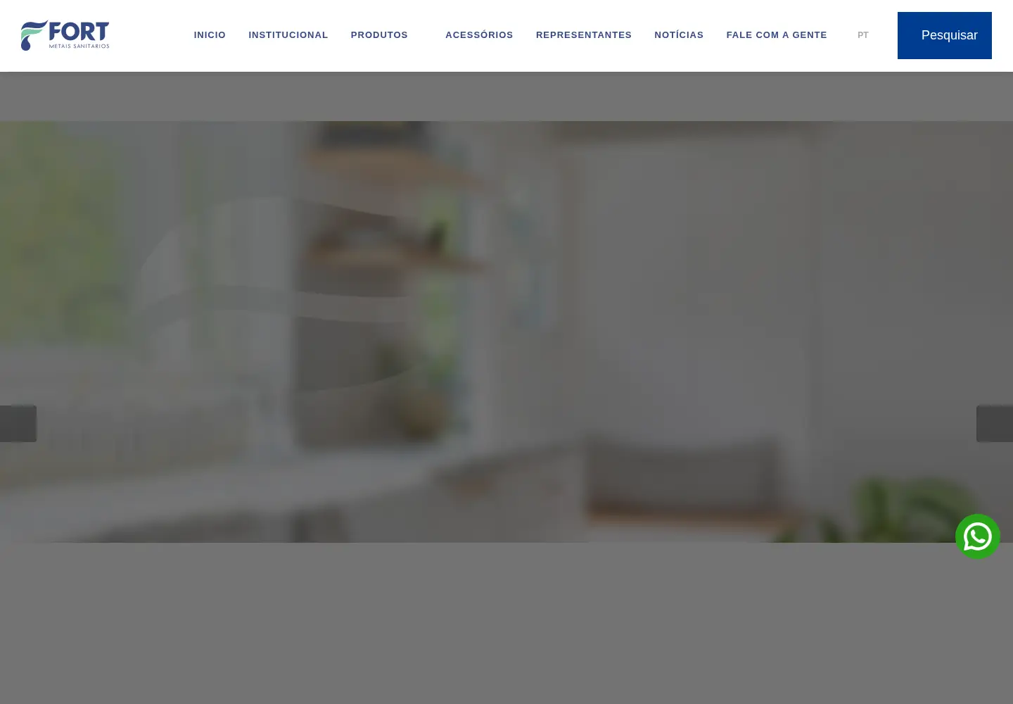 Screenshot of fortmetais.com.br