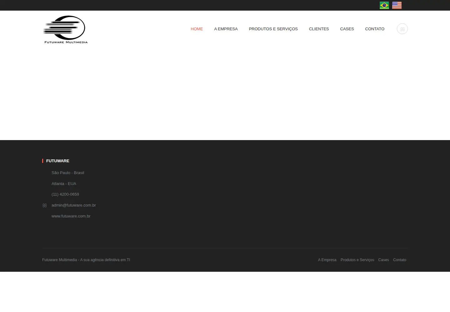 Screenshot of futuware.com.br