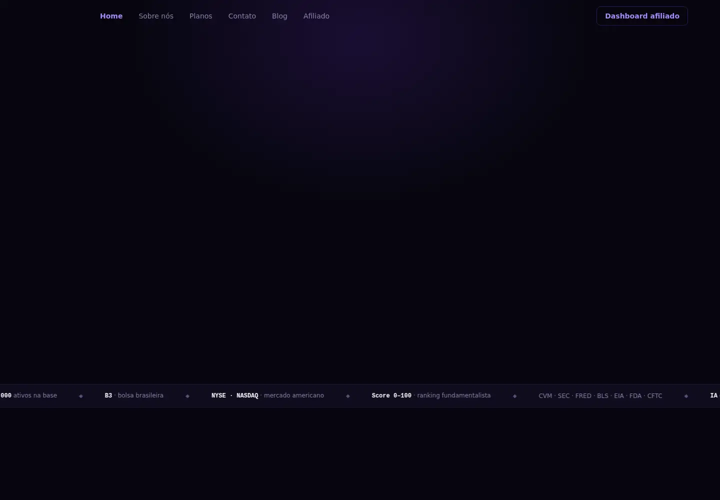 Screenshot of gazeanalises.com.br