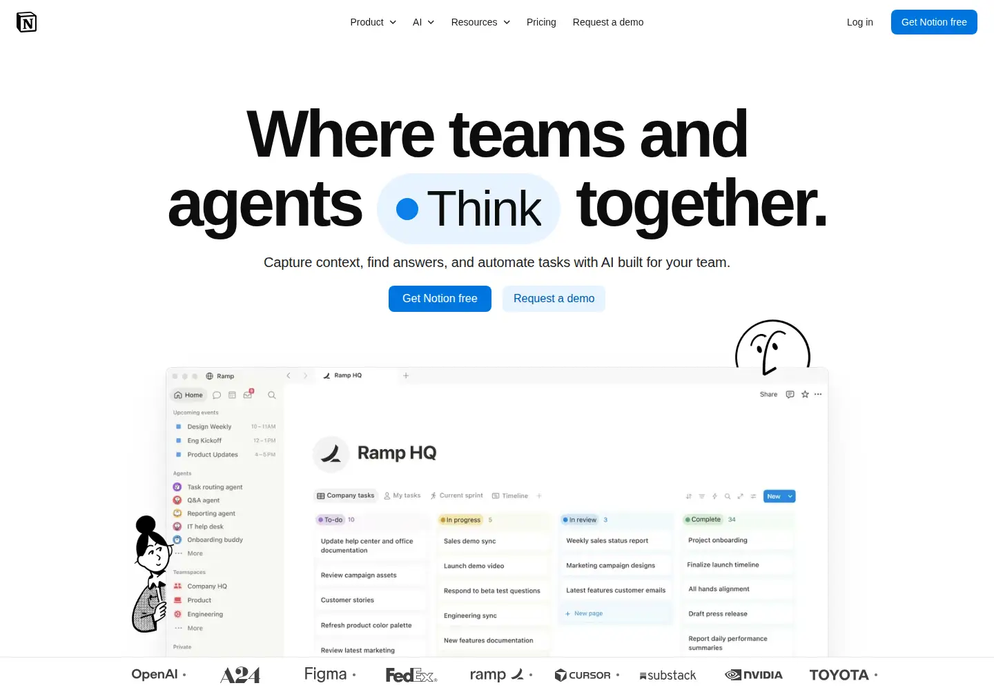 Screenshot of notion.site