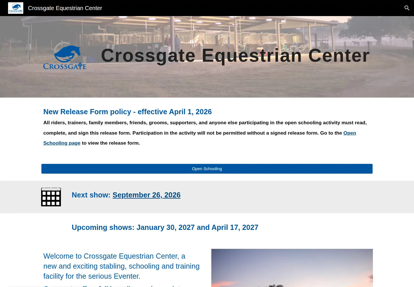 Screenshot of crossgatetexas.com
