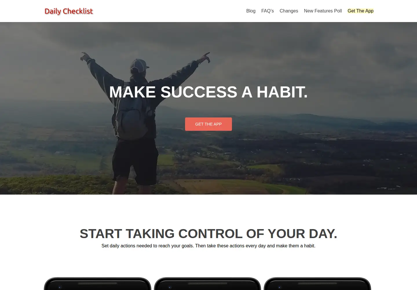 Screenshot of dailysuccessweb.com