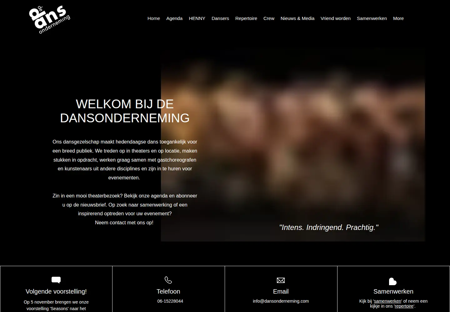 Screenshot of dansonderneming.com