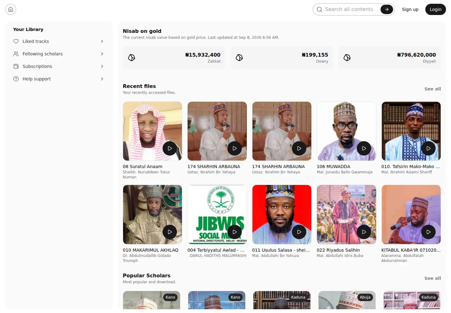 Screenshot of darulfikr.com
