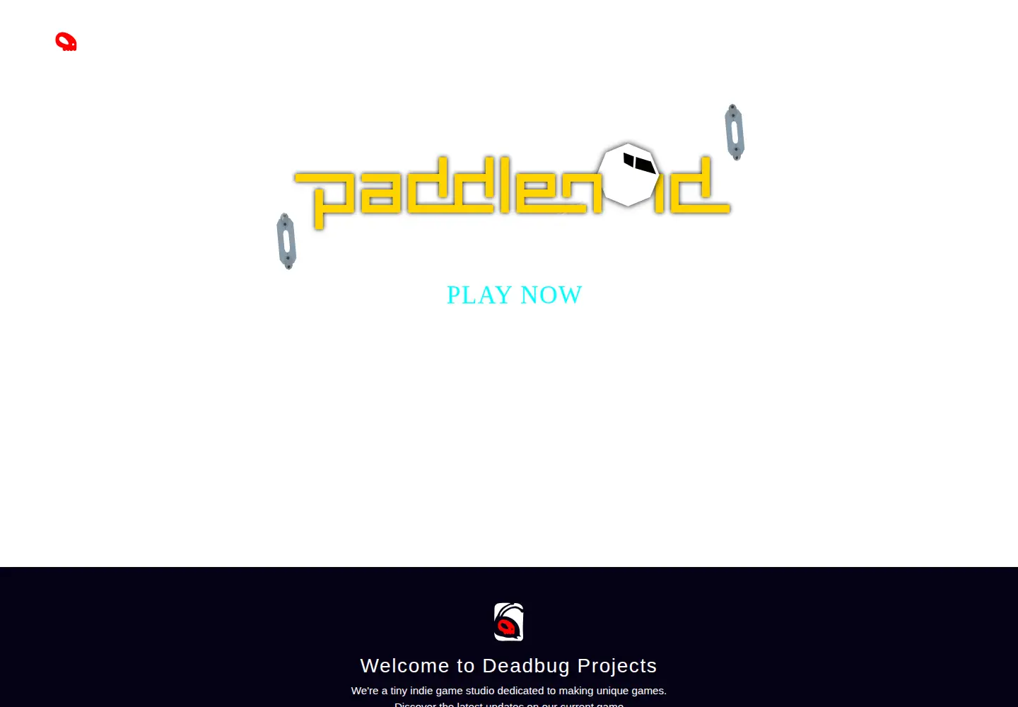 Captured homepage of deadbugprojects.com in the current scan
