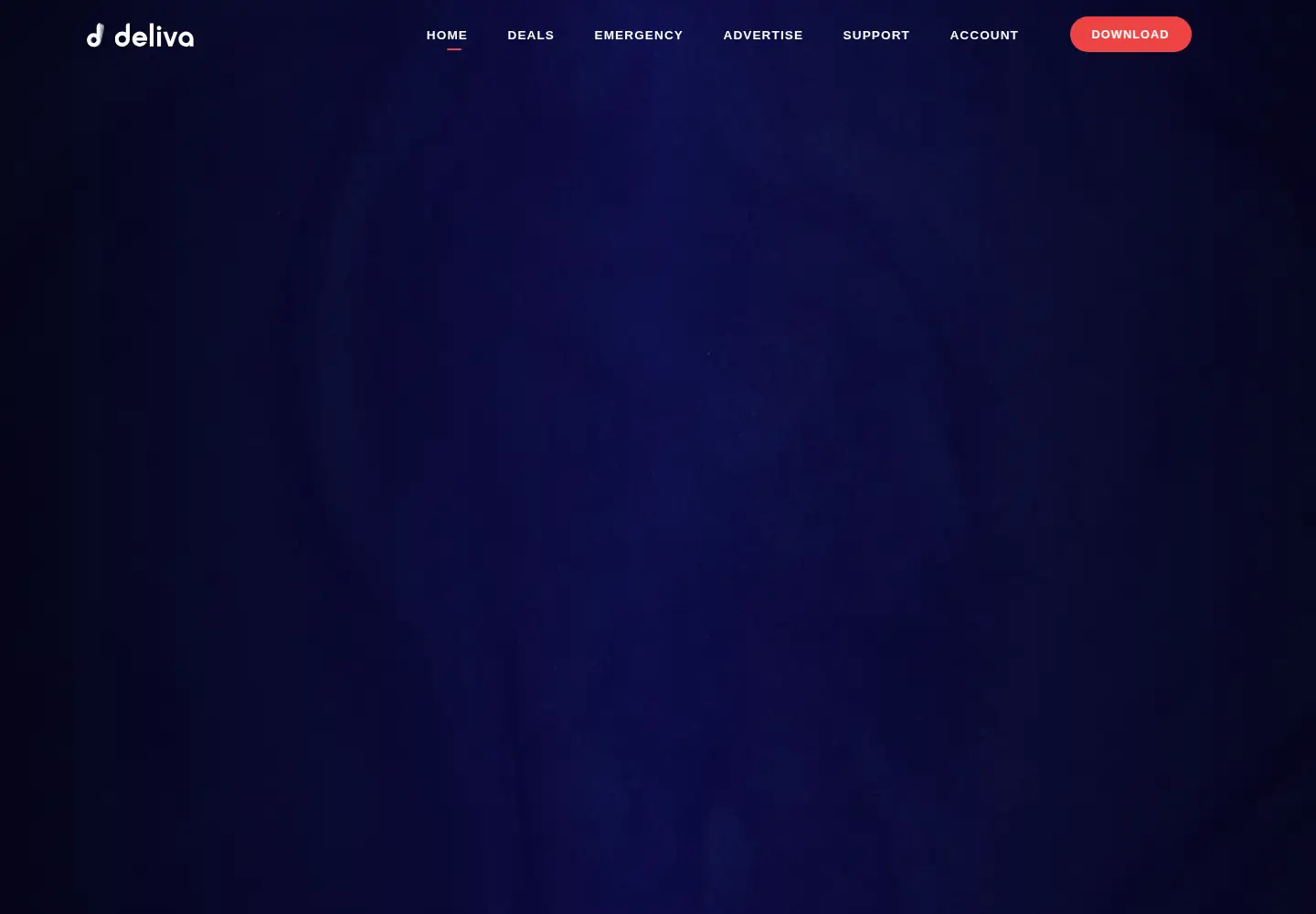 Captured homepage of delivait.com in the current scan