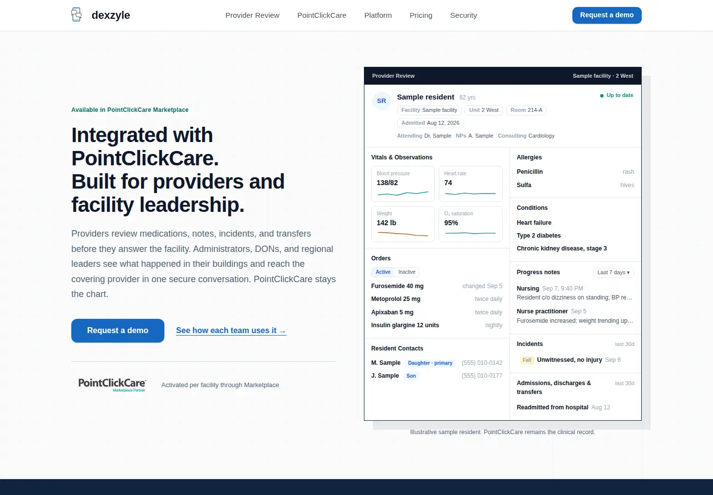 Screenshot of dexzyle.com