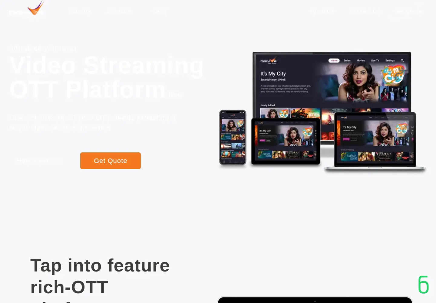 Screenshot of digivive.com