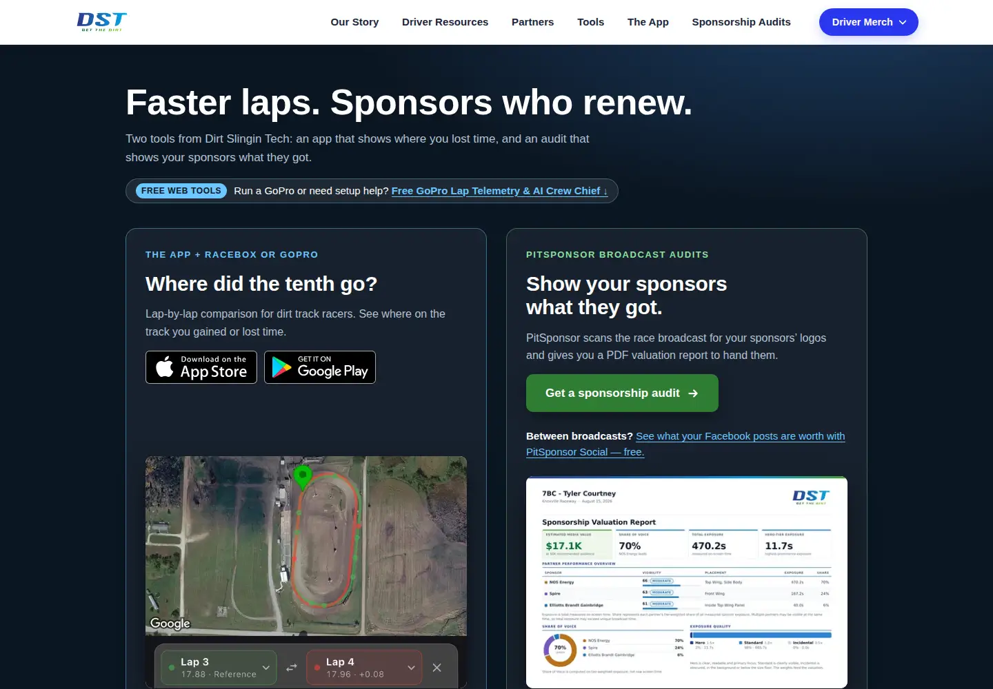 Screenshot of dirtslingintech.com