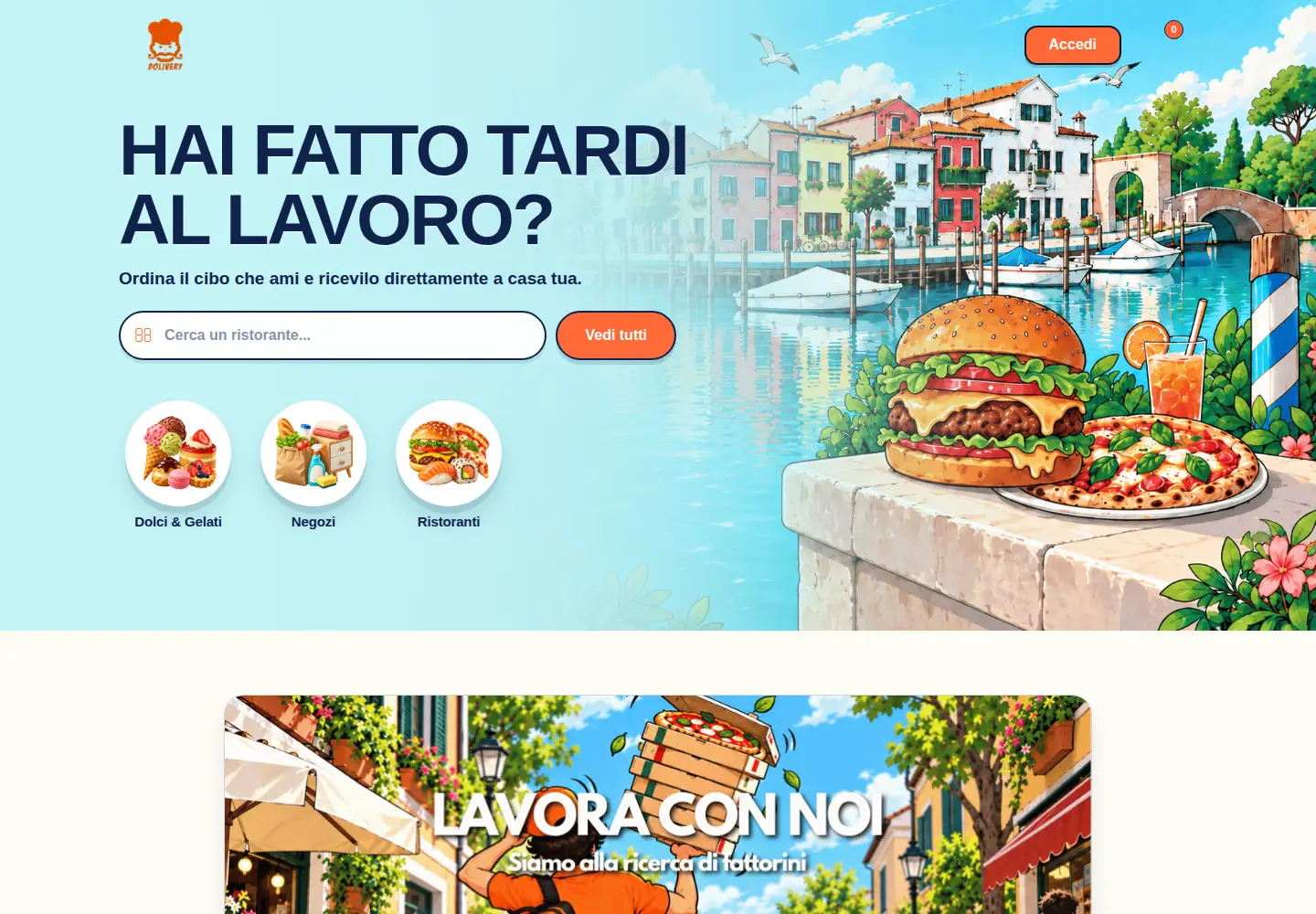 Screenshot of doliveryapp.com