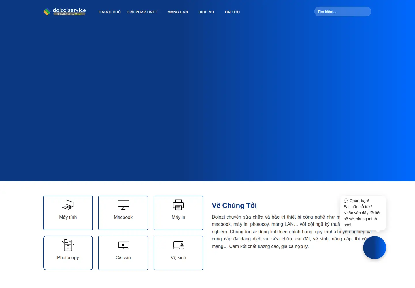 Screenshot of dolozi.com