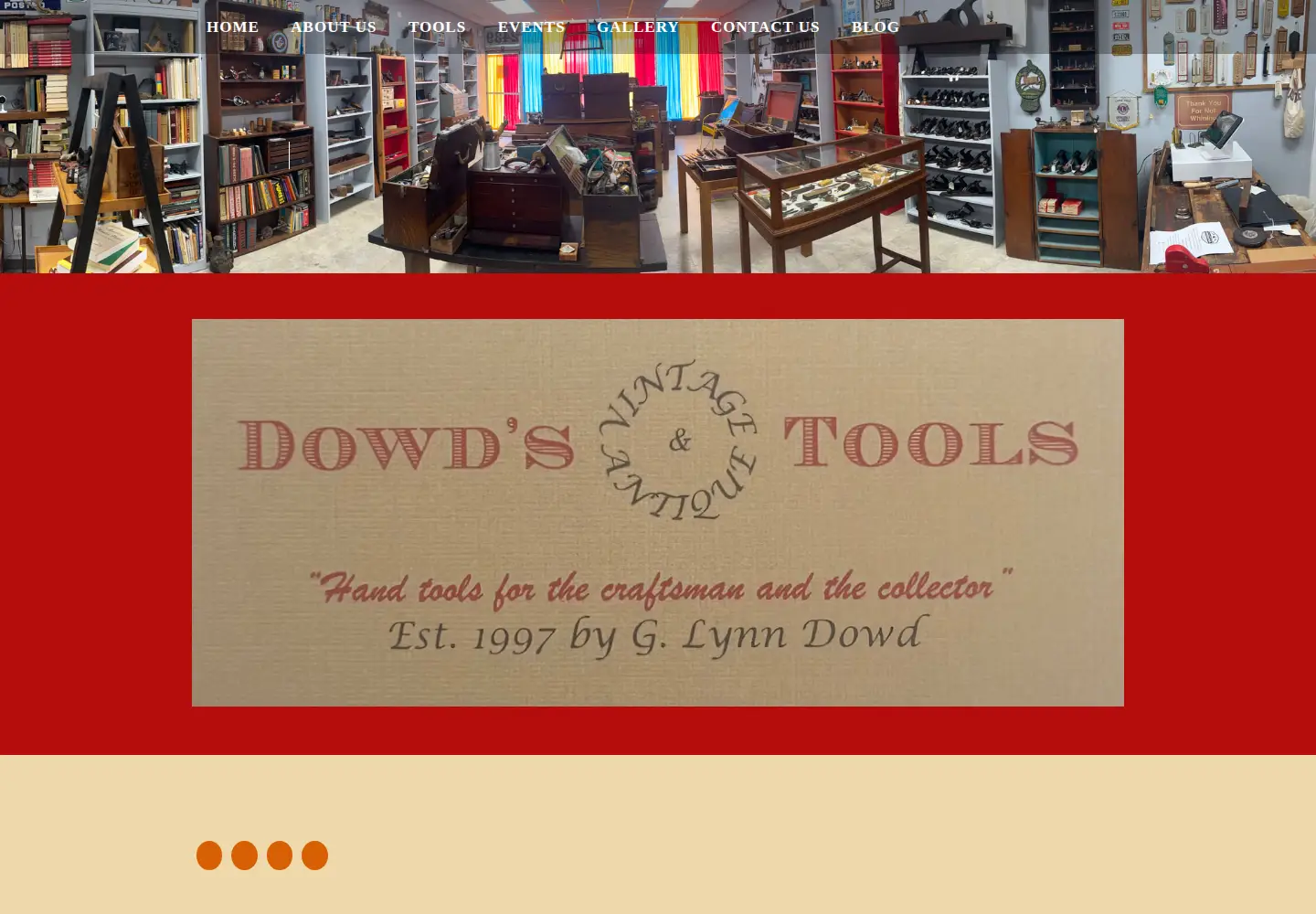 Screenshot of dowdstools.com
