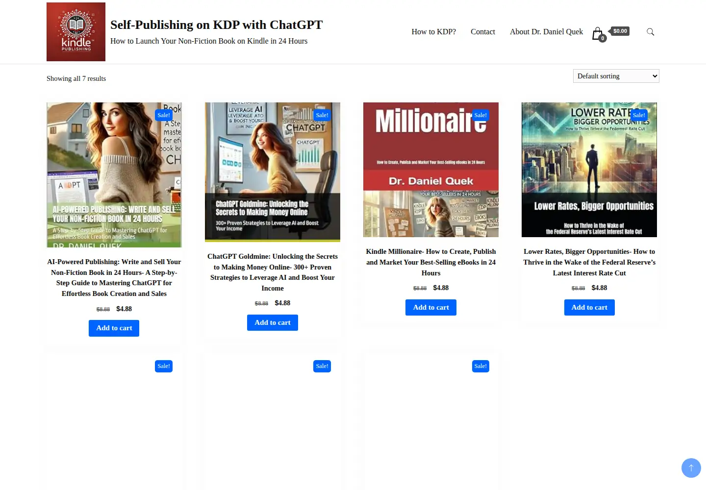 Captured homepage of drquek.com in the current scan