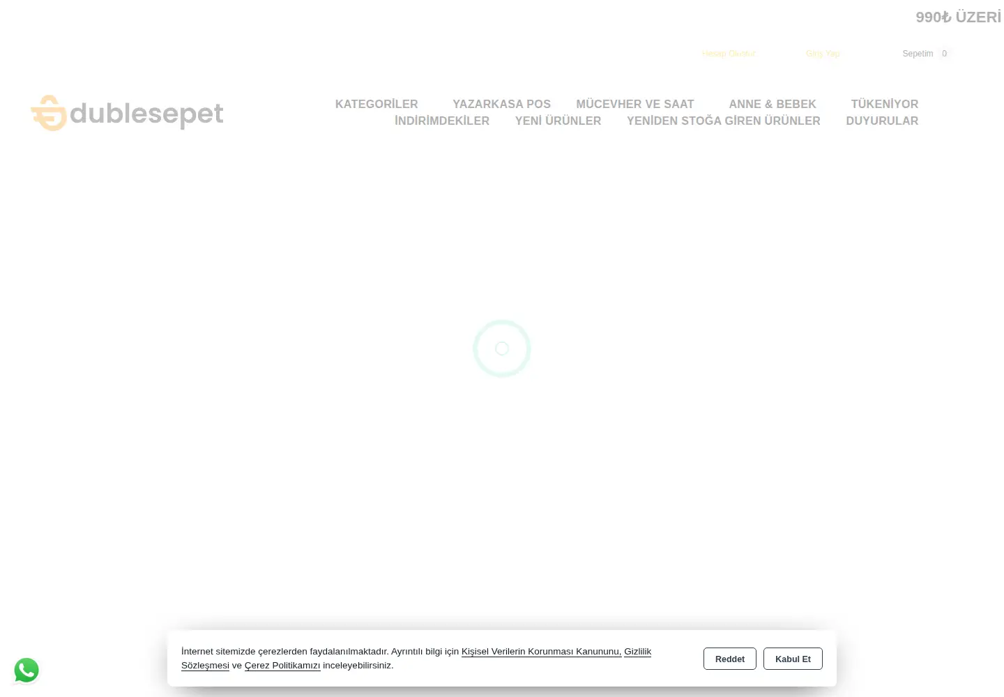 Screenshot of dublesepet.com