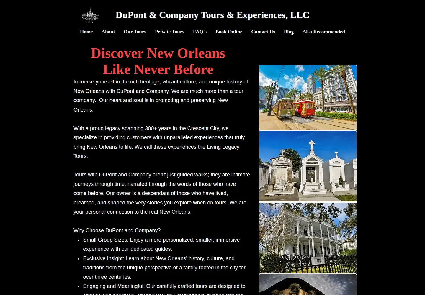 Screenshot of dupontandcompany.com