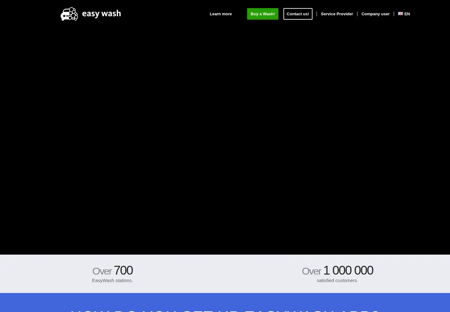 Screenshot of easywash.com