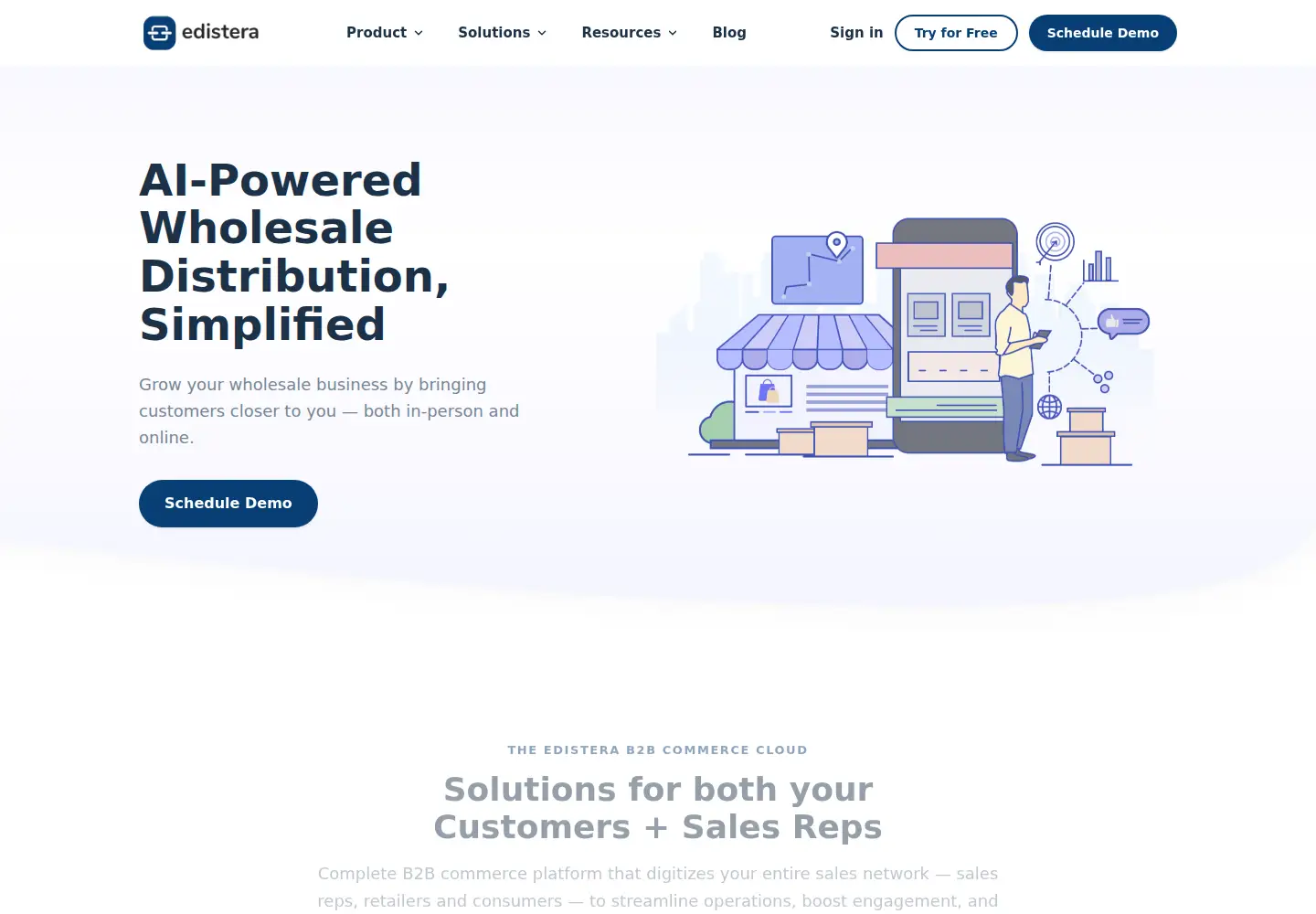 Screenshot of edistera.com
