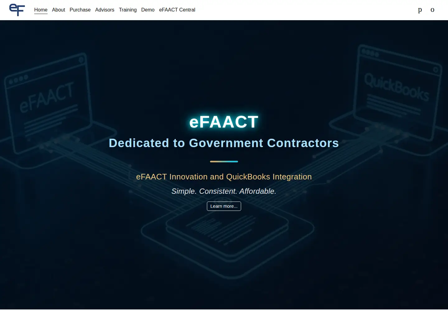 Screenshot of efaact.com